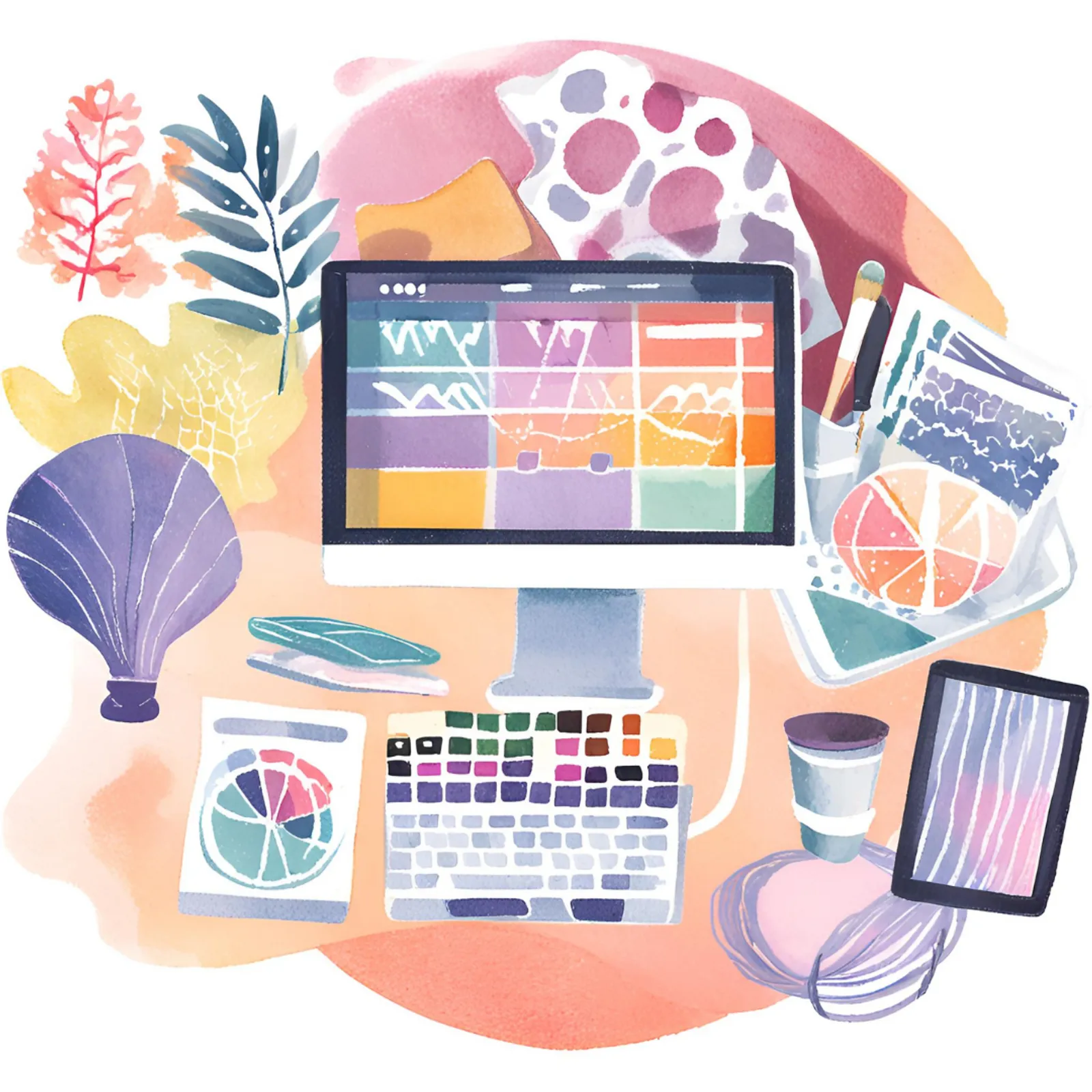 web design illustration