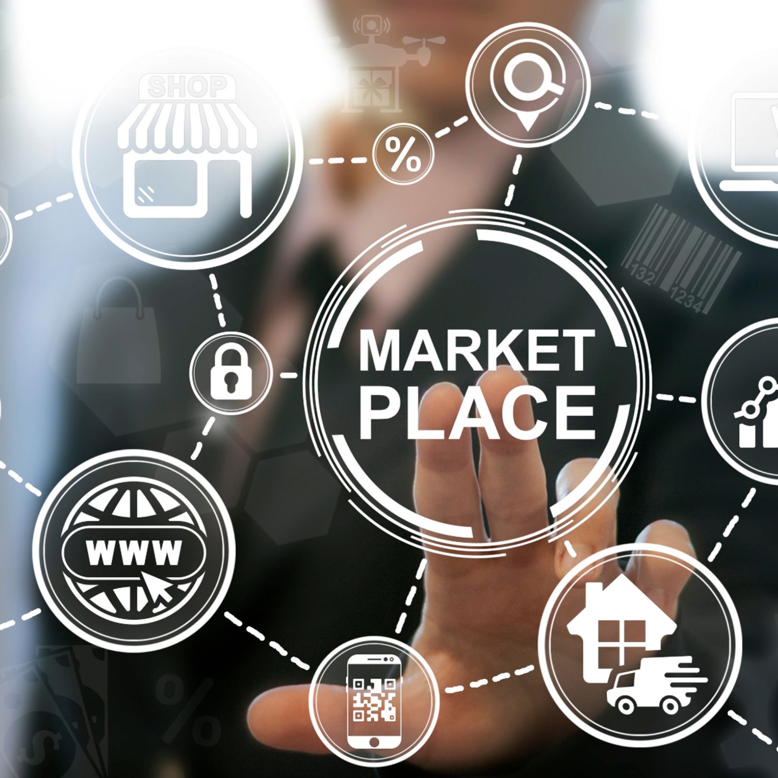 une marketplace